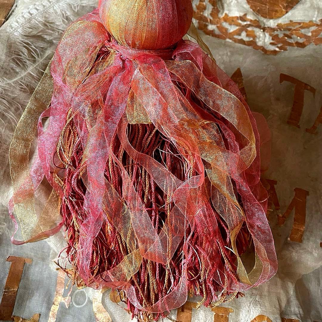 フランスアンティーク♪特大 装飾的なタッセル　ブロカント