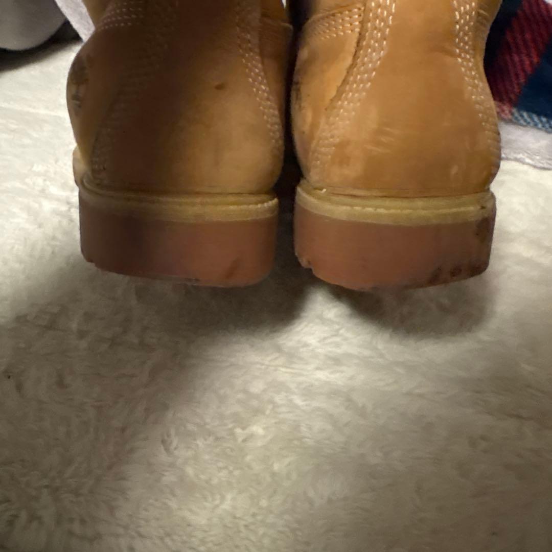 Timberlandプレミアムイエローブーツ