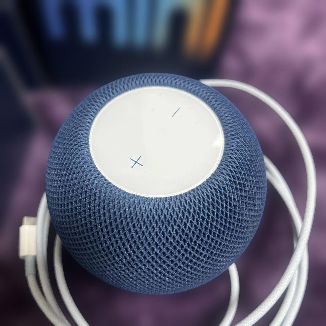 【本日限定】Apple Pod mini 2個セット ブルー 美品