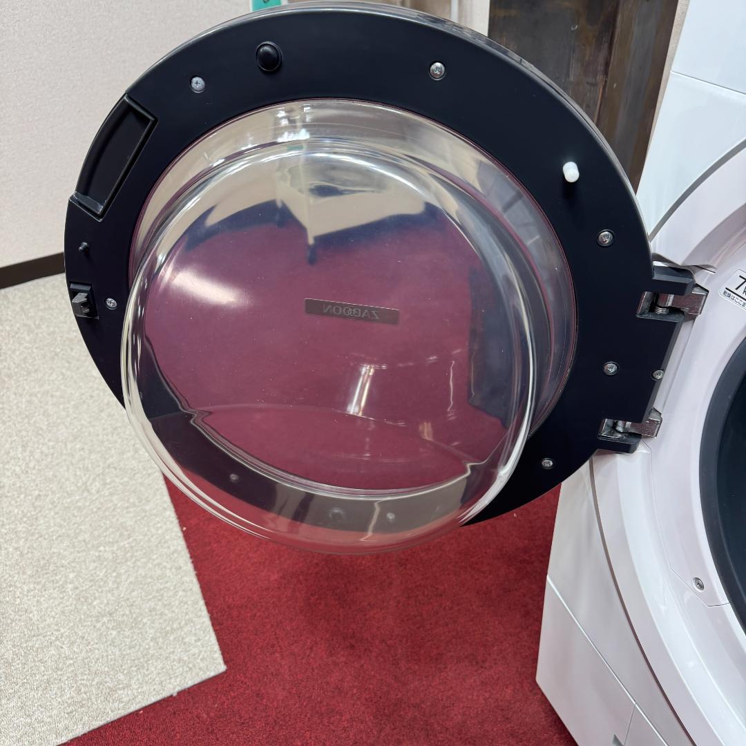 東京23区送料無料　美品東芝ドラム洗濯乾燥機型　2020年製12/7㎏