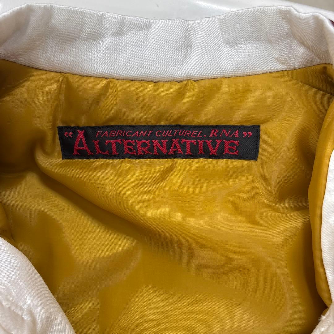 ■超美品★M★ RNA チャイナスカジャン★レディース ジャケット★スカ★