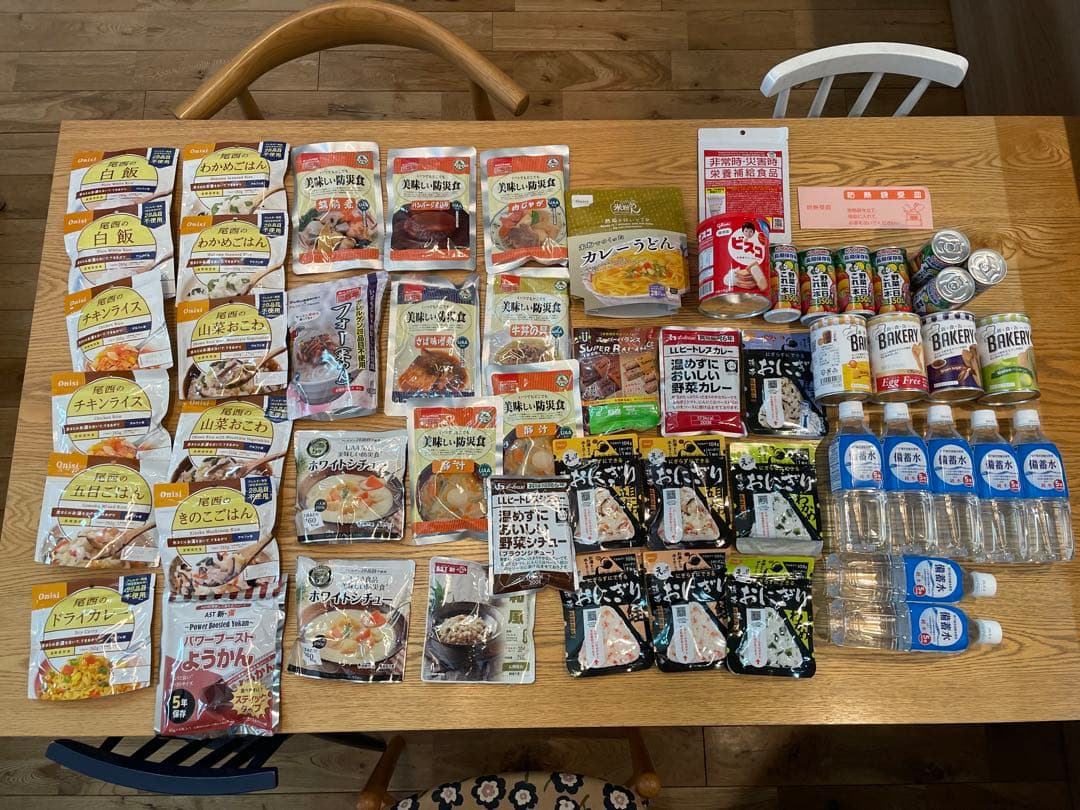 非常食セット 54点 7日分 16,990円を➡︎8,500円