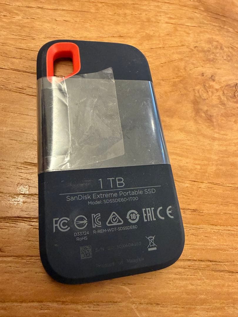 SanDisk 外付けSSD USB Type-C 1TB
