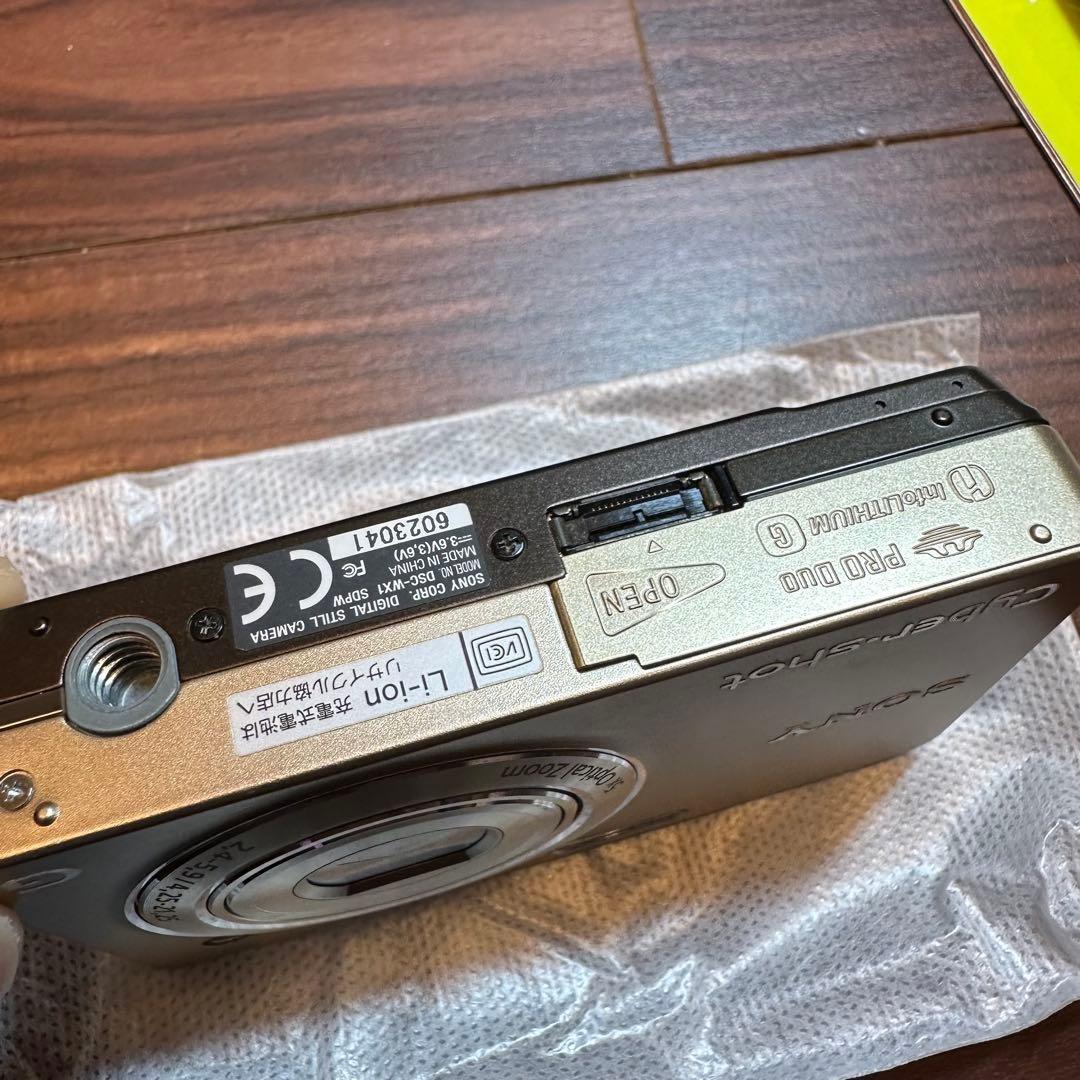 SONY Cyber−Shot DSC-WX1 デジカメ ほぼ新品 4909