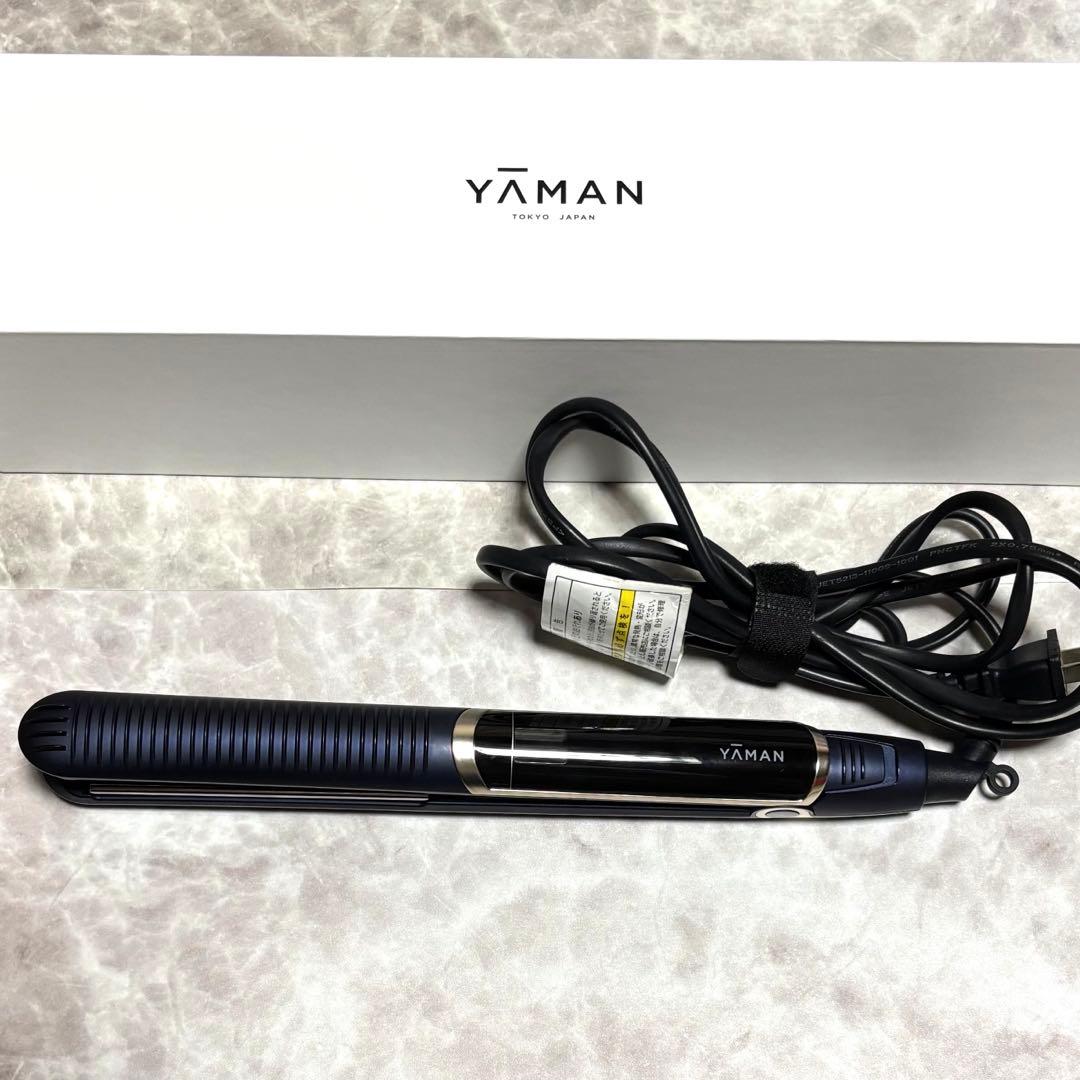 ヤーマン ヘアアイロン ネイビー スムースアイロンフォトイオン YJHB0L