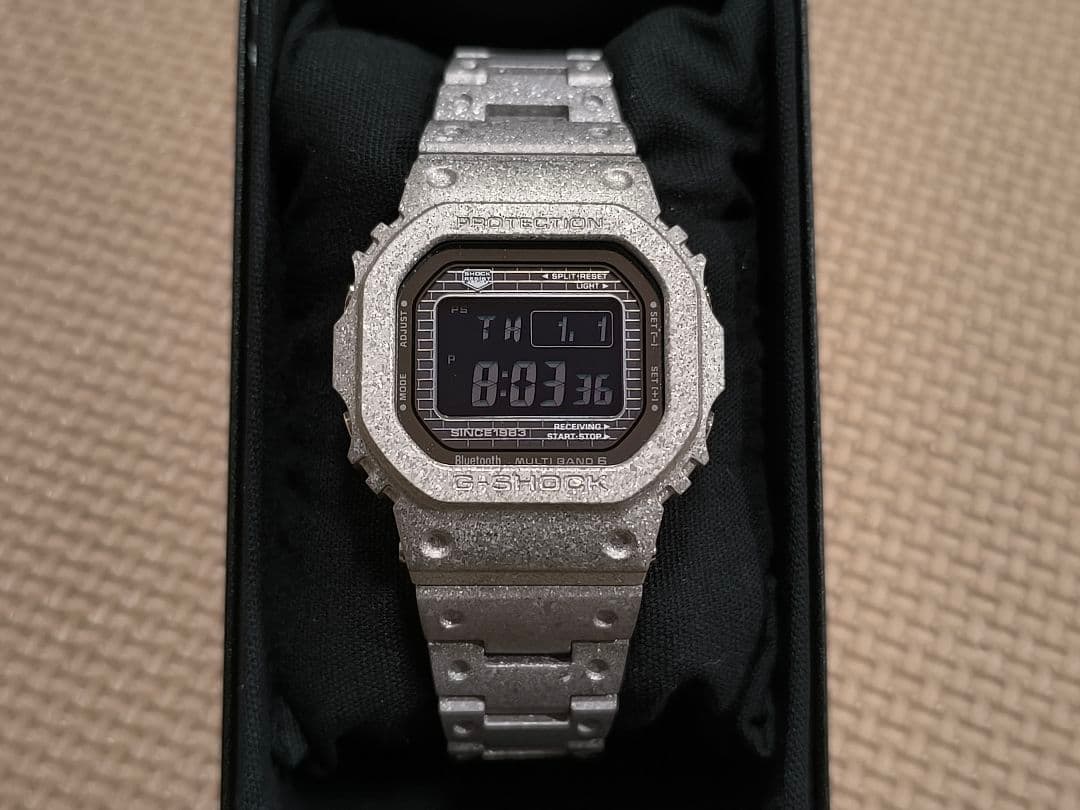 タイムセール G-SHOCK GMW-B5000PS-1JR 40周年記念モデル