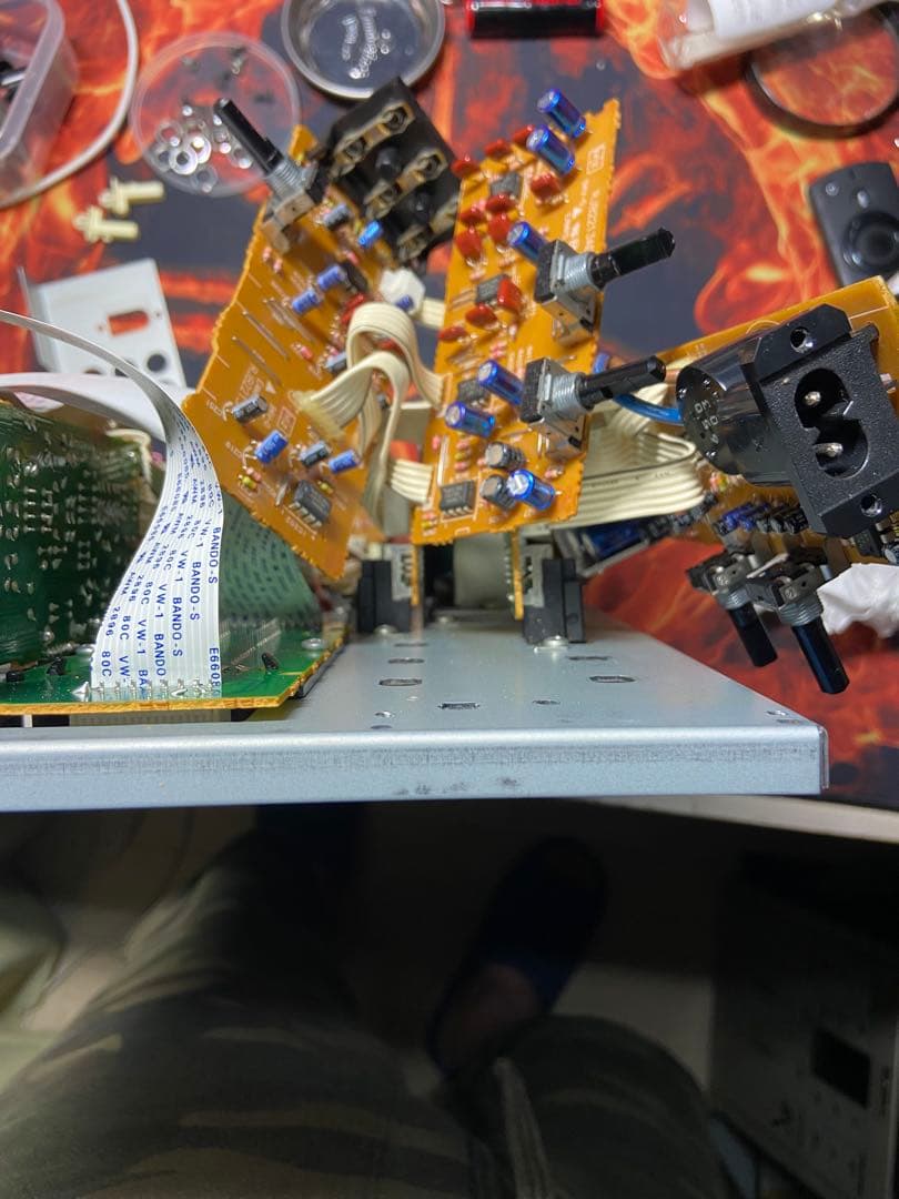 整備済み　Technics sh-ex1200DJミキサー