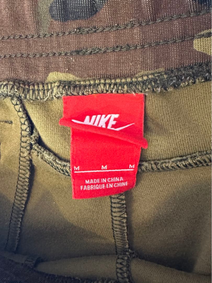 NIKE 迷彩柄 テックフリース セットアップ Mサイズ カモ ナイキ