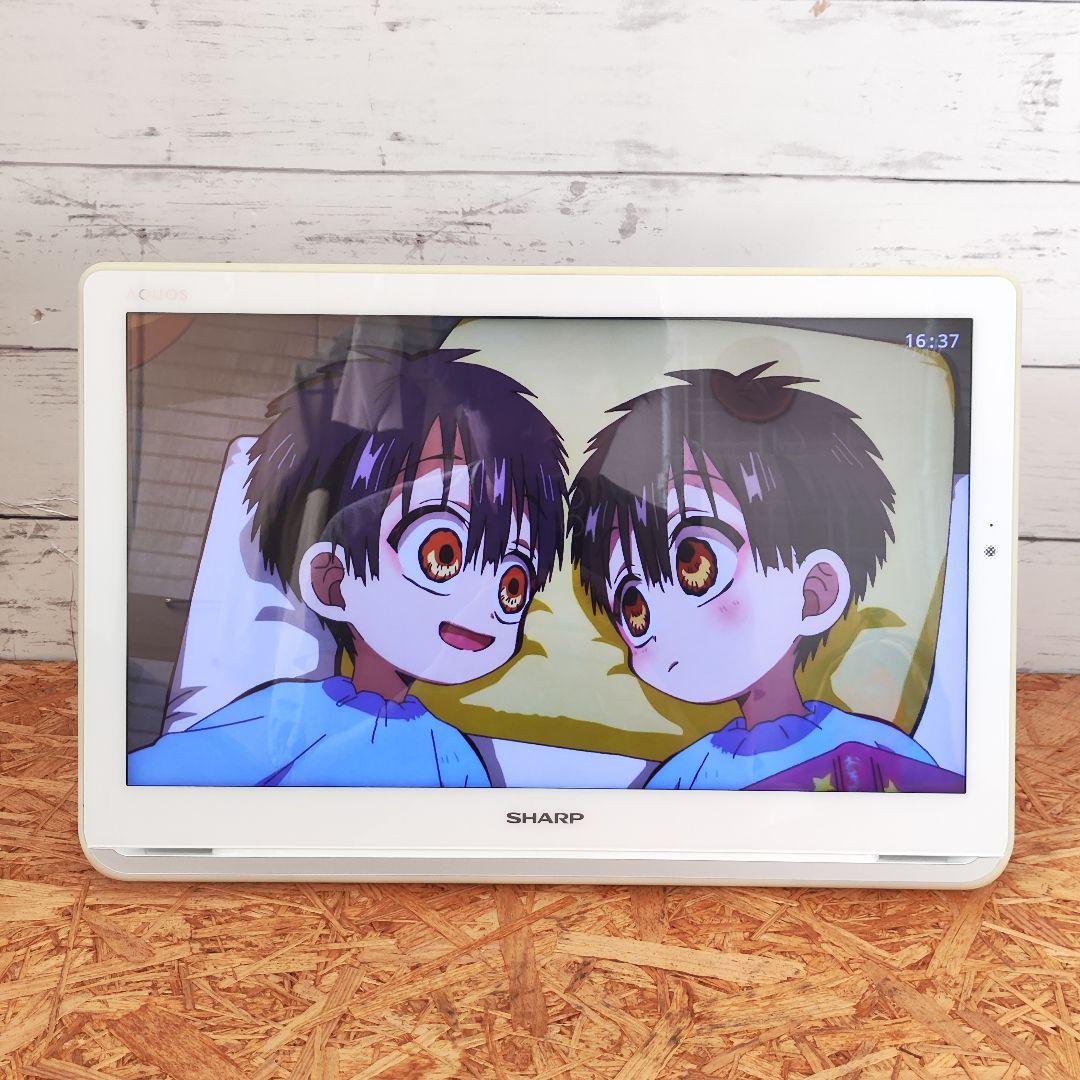 【美品】SHARP AQUOS 16V型 防水ポータブルテレビ 2T-C16AP
