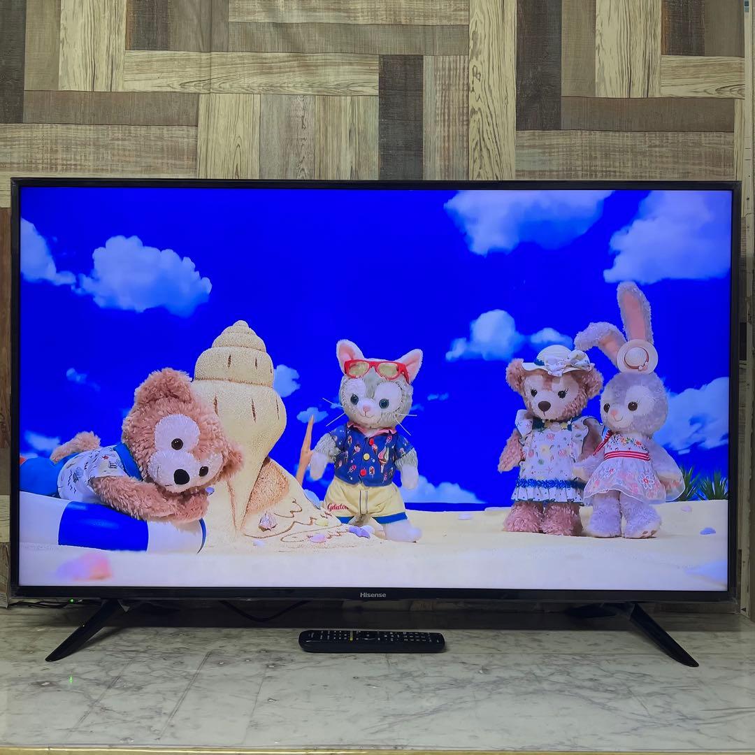 即日受渡❣️全国送料込ハイセンスHisense4k50V型外付HDD裏録画対応