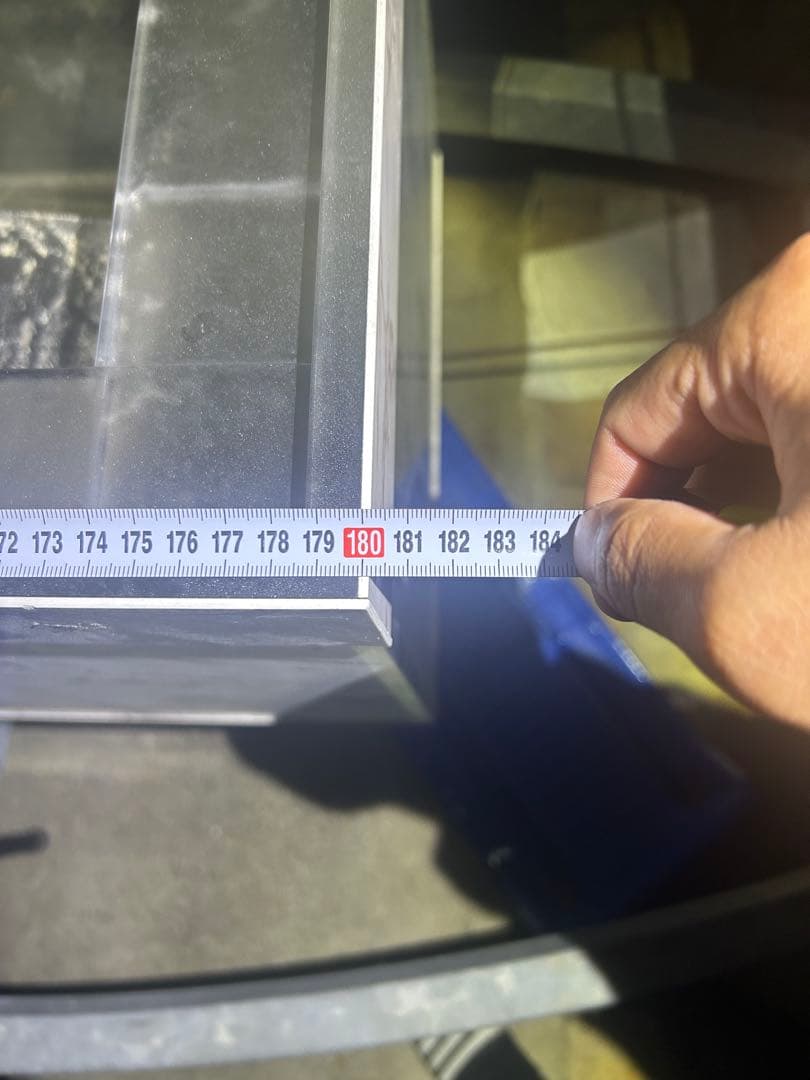 アクリル水槽 180センチ