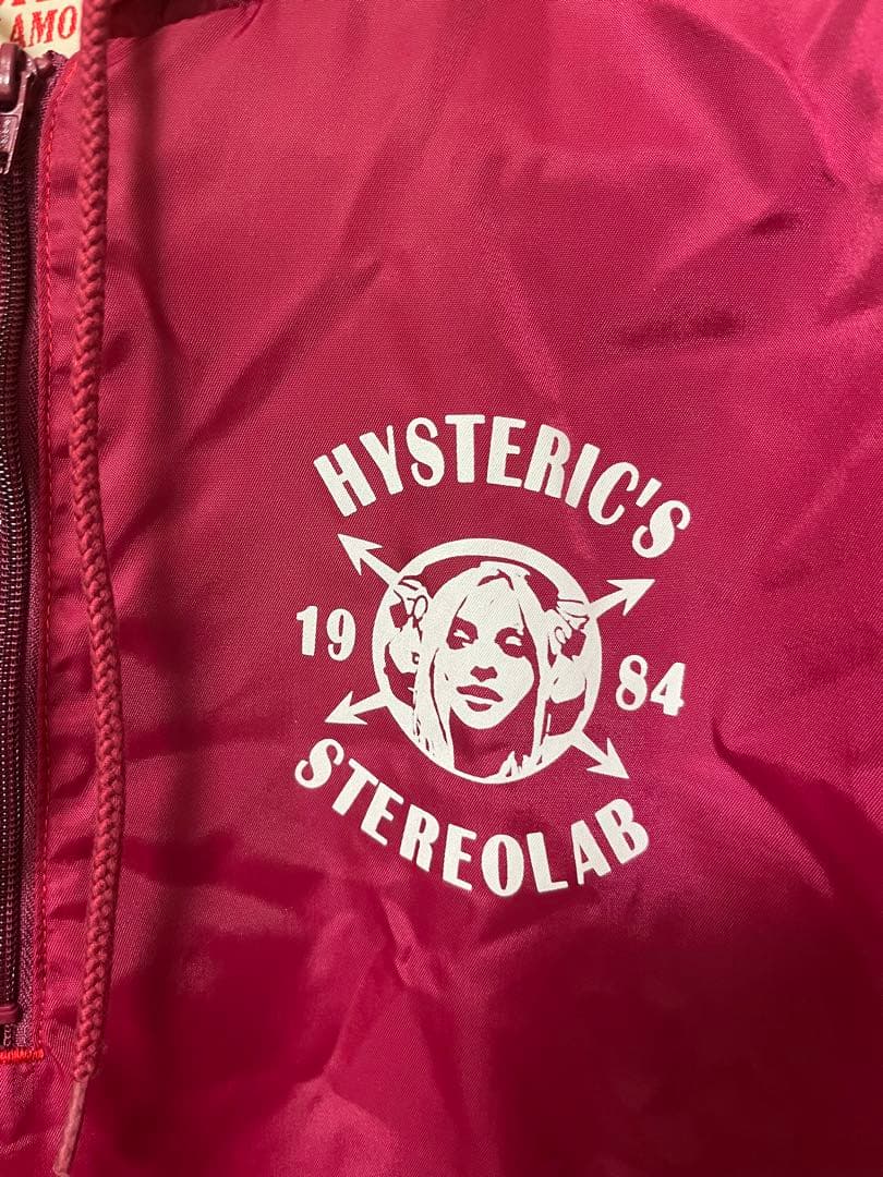 ヒステリックグラマー ハーフジップパーカー