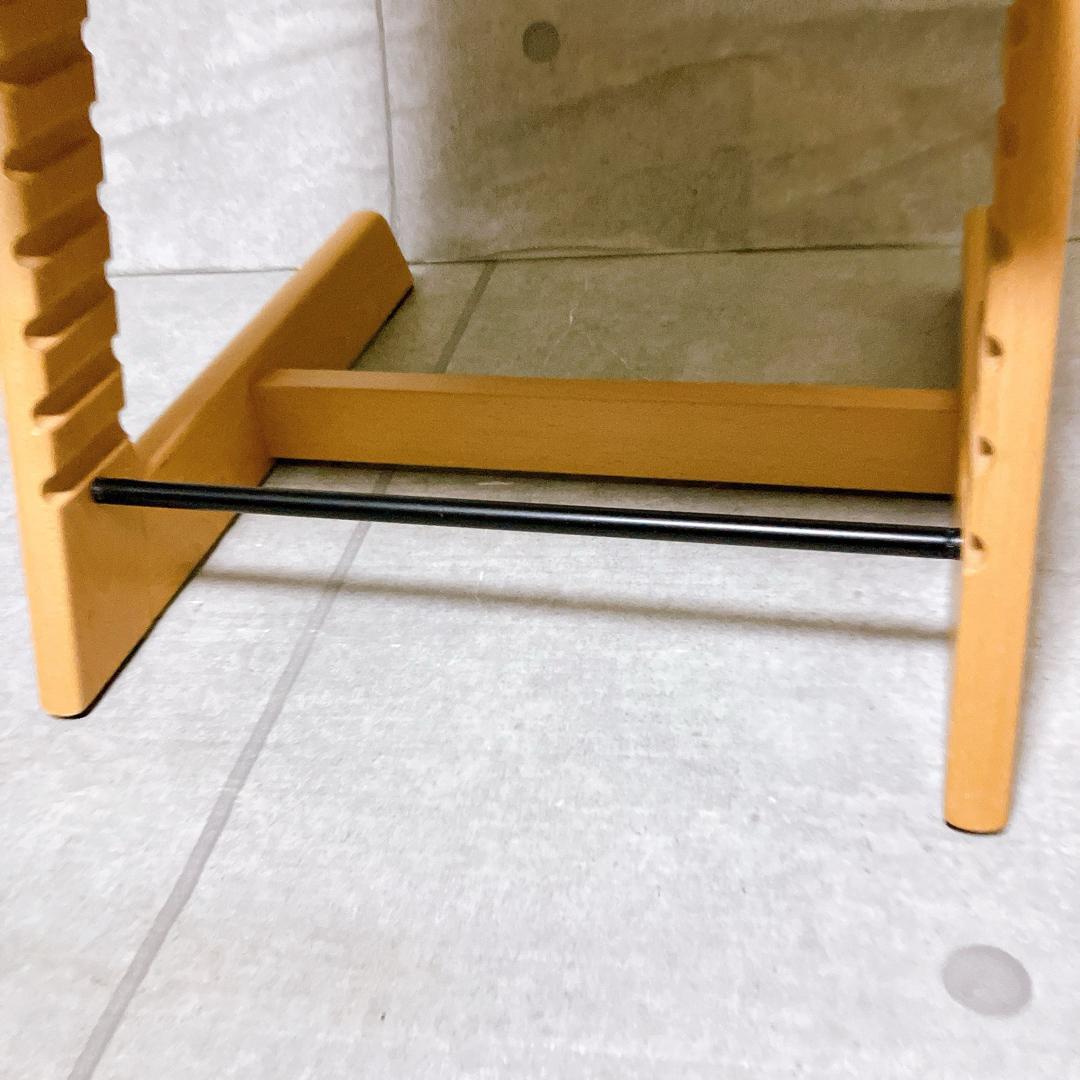 【極美品】STOKKE トリップトラップ シリアル6 ナチュラル チェア 子ども