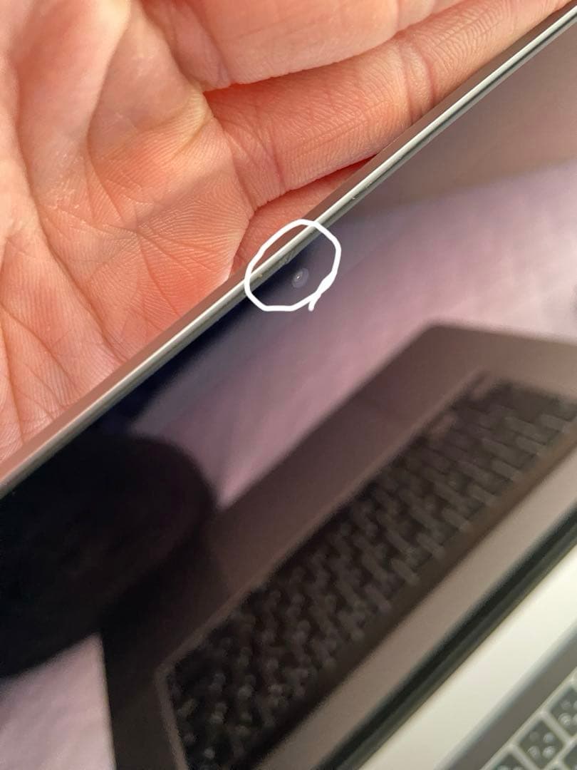 MacBookPro 16 2019 16GB 1TB　傷アリ