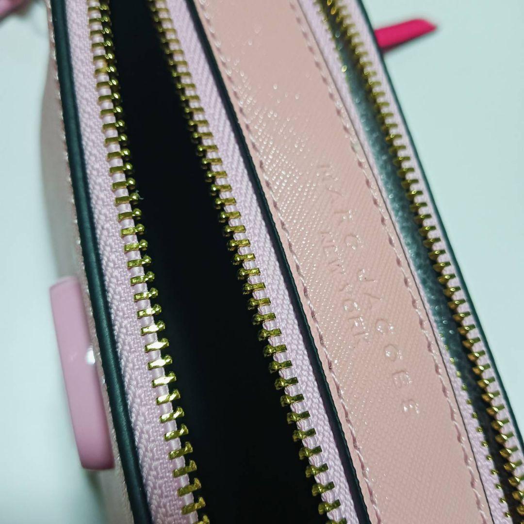 n*a様 MARC JACOBS　ピンク ショルダーバッグ ジッパー付き