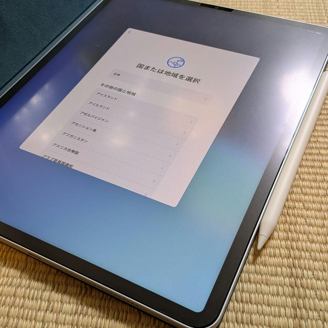 iPad Pro 12.9インチ 第5世代 128GB+純正ペンシル+純正カバー