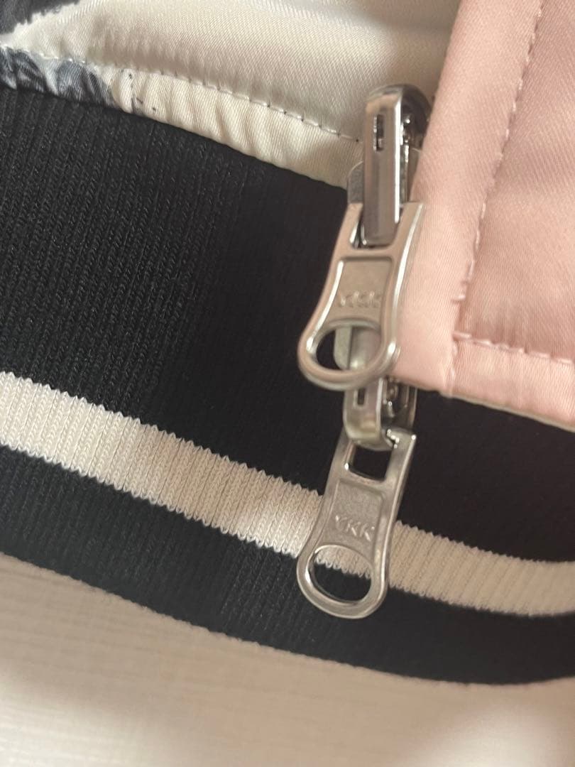 LILY BROWN×KEITA エンブロイダリーリバーシブルスカジャン　ピンク