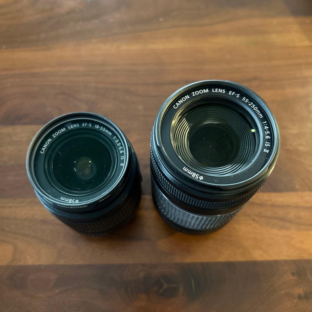 Canon キャノン　EOS Kiss x5 レンズ2個セット