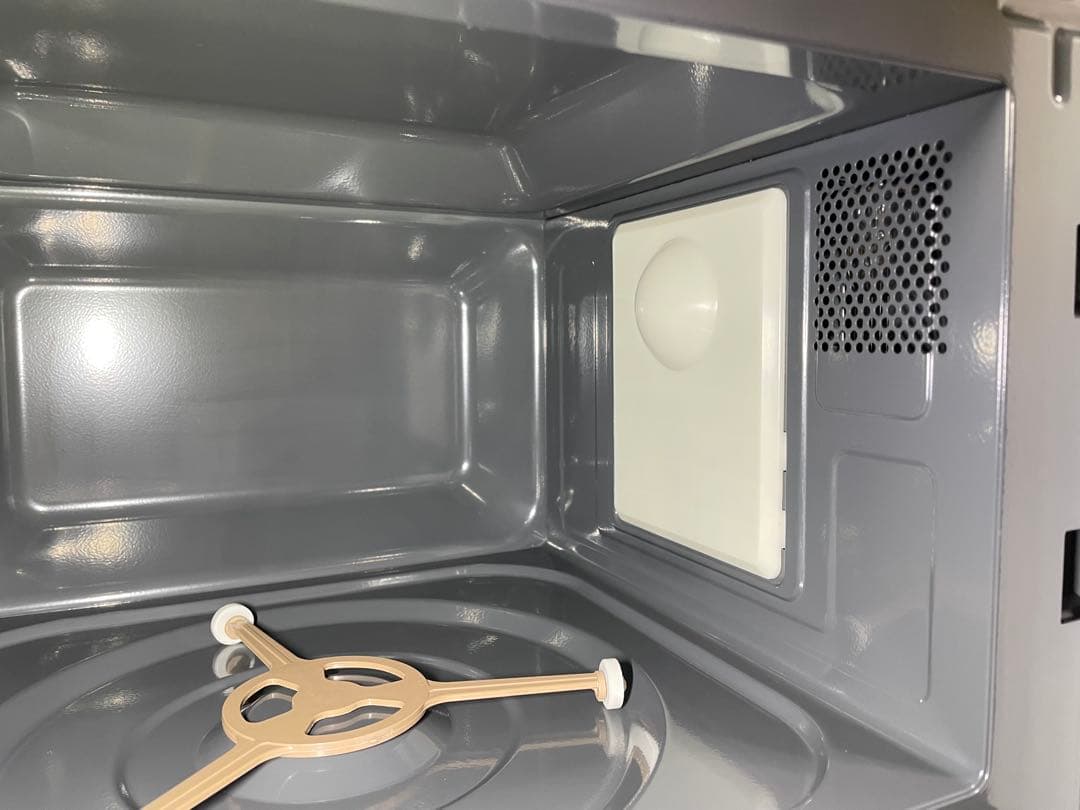 945 ニトリ おしゃれホワイト電子レンジ ヘルツフリー 2025年製 高年式