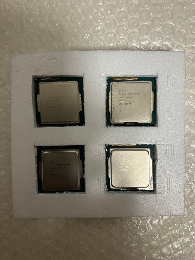 【念の為ジャンク品】CPU 4個セット