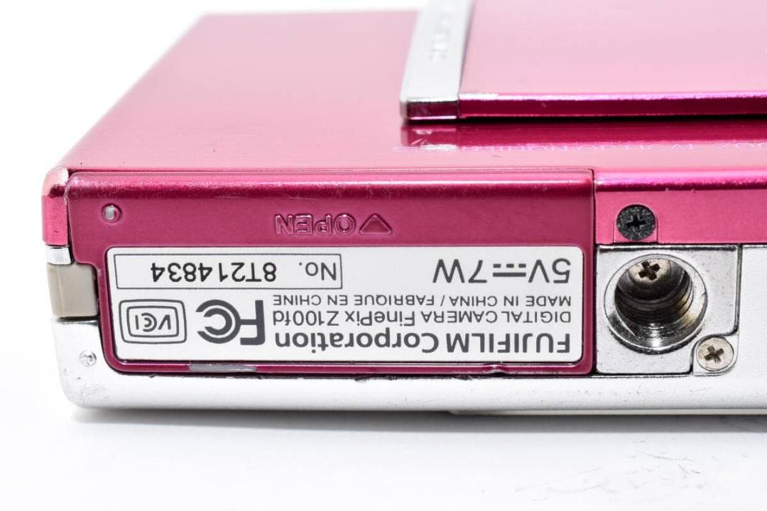 【美品】FUJIFILM FinePix Z100fd ピンク PINK