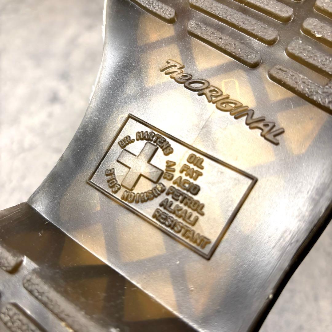 【美品】UK8 (27cm)ドクターマーチン 1461 WS ホワイトステッチ