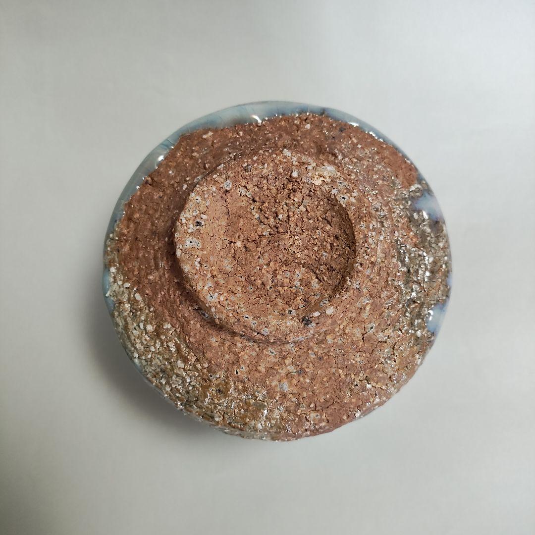 宇田川聖谷　萩焼茶碗　　吉田萩苑　宇田川抱青