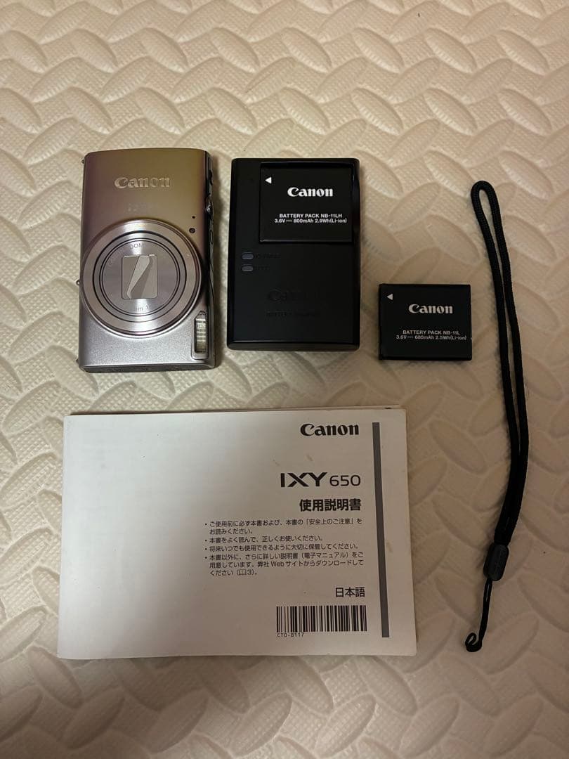の*お様 canon&キャノン　ixy650 デジタルカメラ