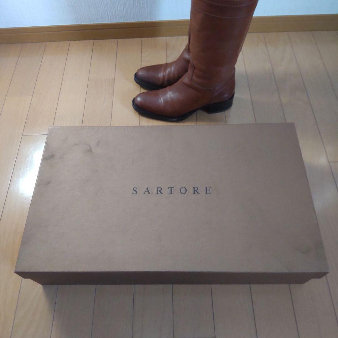 最終価格★希少デザイン サルトル 37 箱付き ロングブーツ
