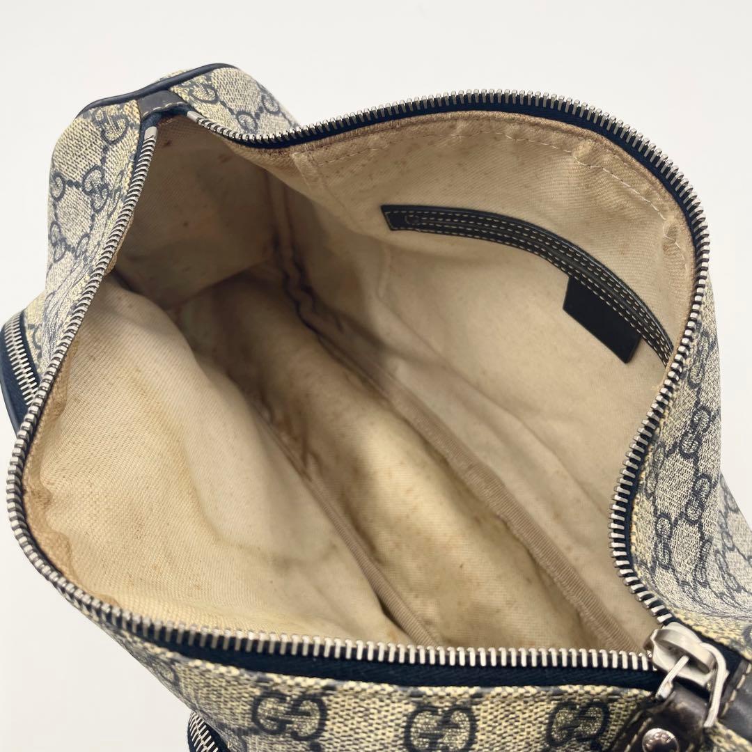 GUCCI グッチ GGスプリーム ショルダーバッグ クロスボディ PVC