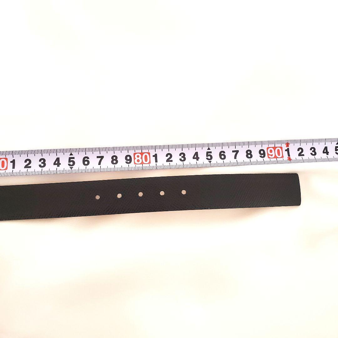 【美品】フェラガモ リバーシブル ベルトレザー 黒/ベージュk-030