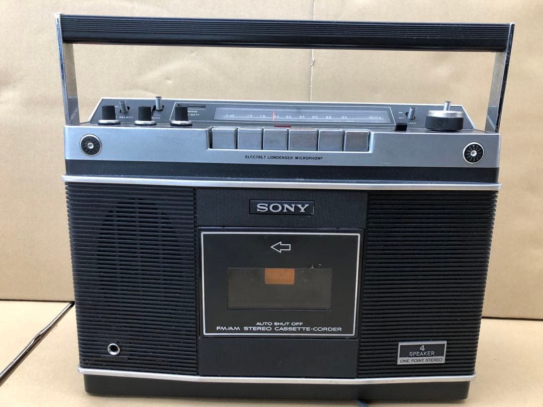 SONY レトロラジカセ　動作品