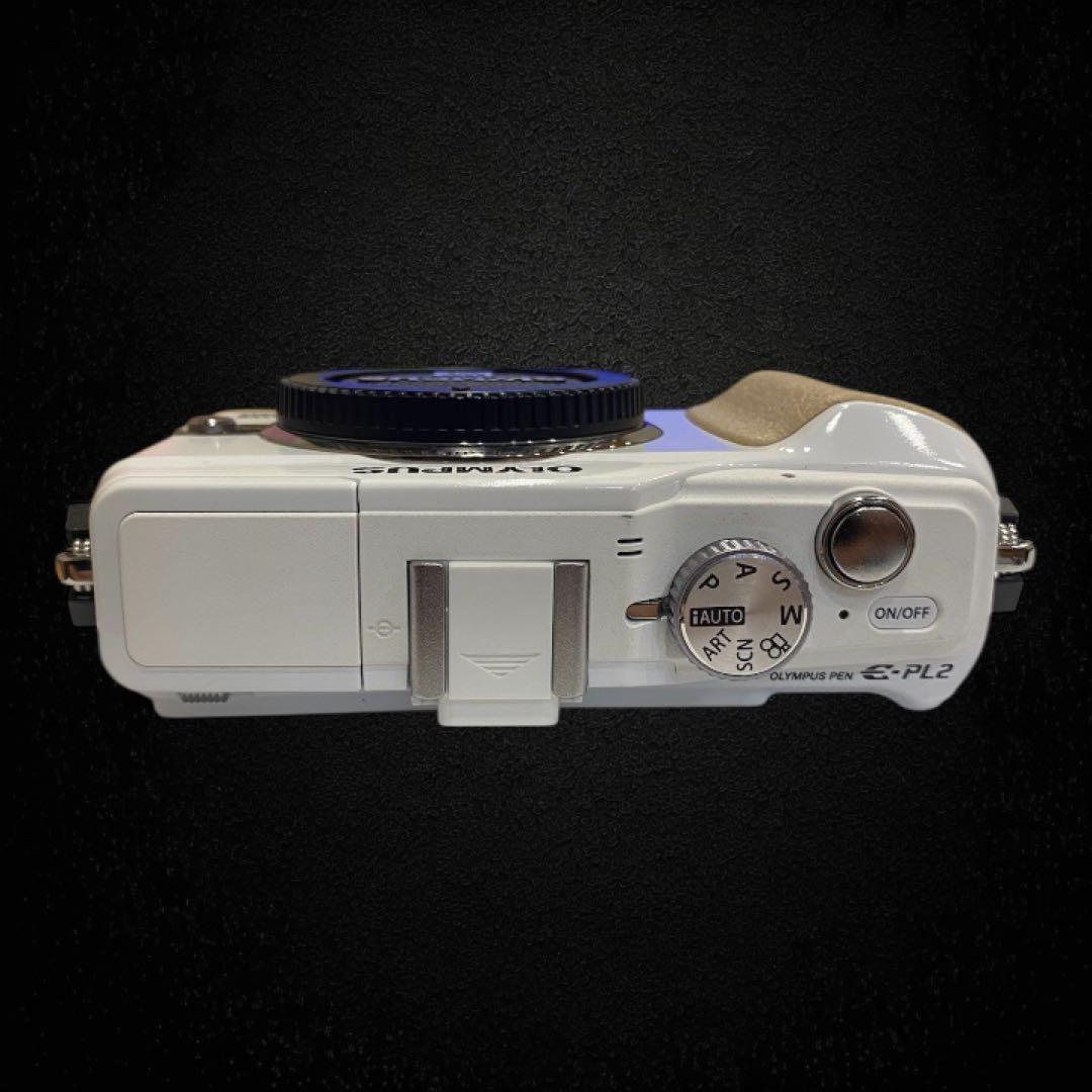 美品✨OLYMPUS PEN E-PL2 ダブルレンズキット ホワイトカラー