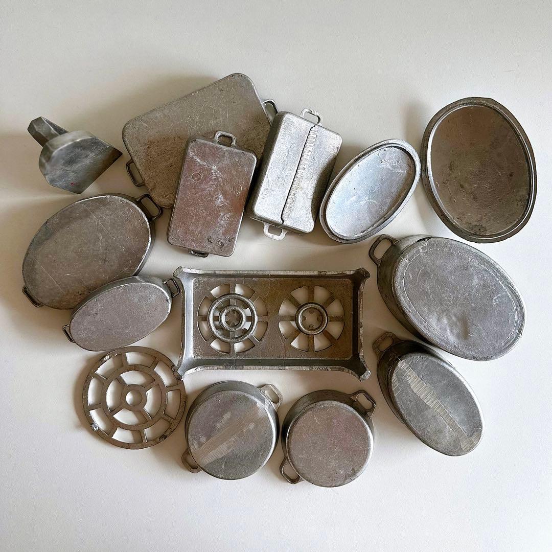 フランス アンティーク ディネット 12点セット