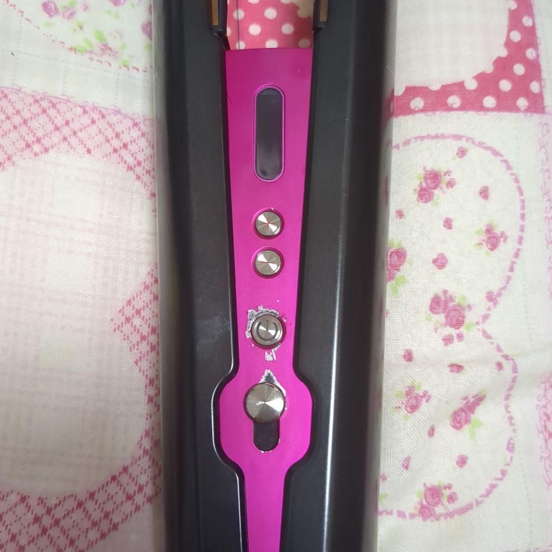 Dysonヘアーアイロン37245-03ブラックピンク