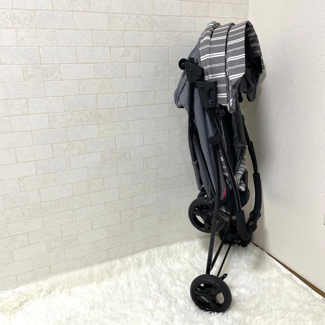 GEX わんわんカートスマートハンディ ストライプグレー