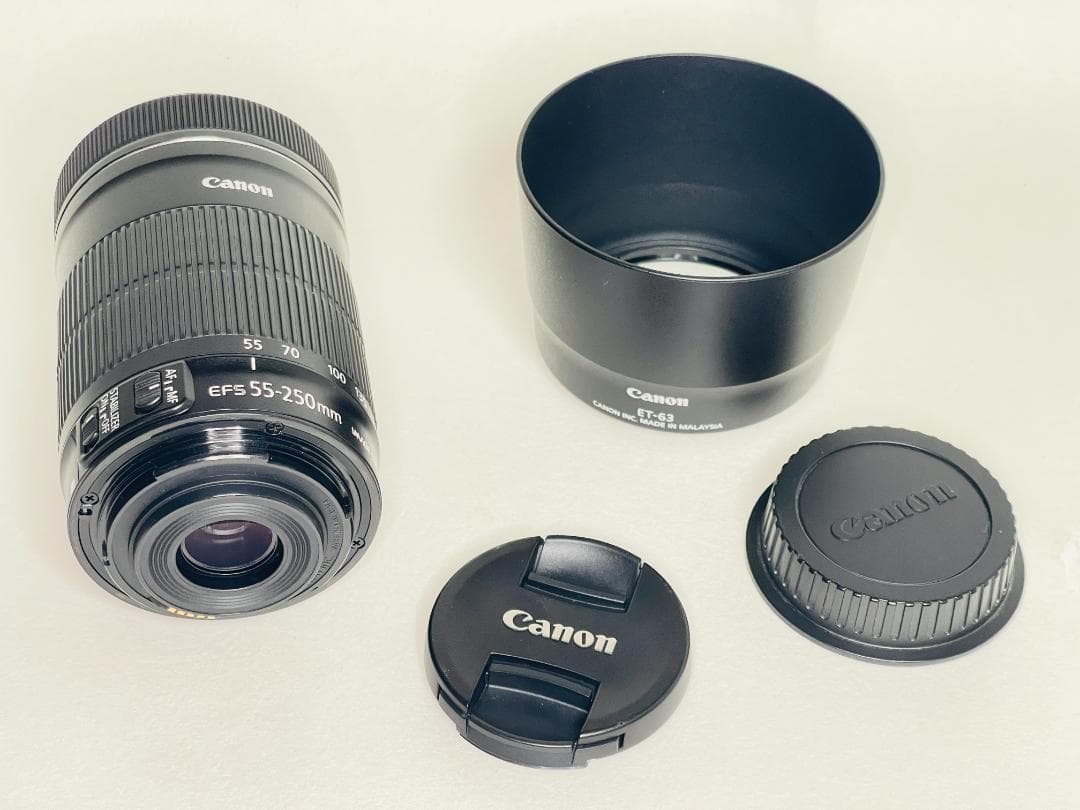 【極上品】Canon EF-S 55-250mm f4-5.6 IS STM