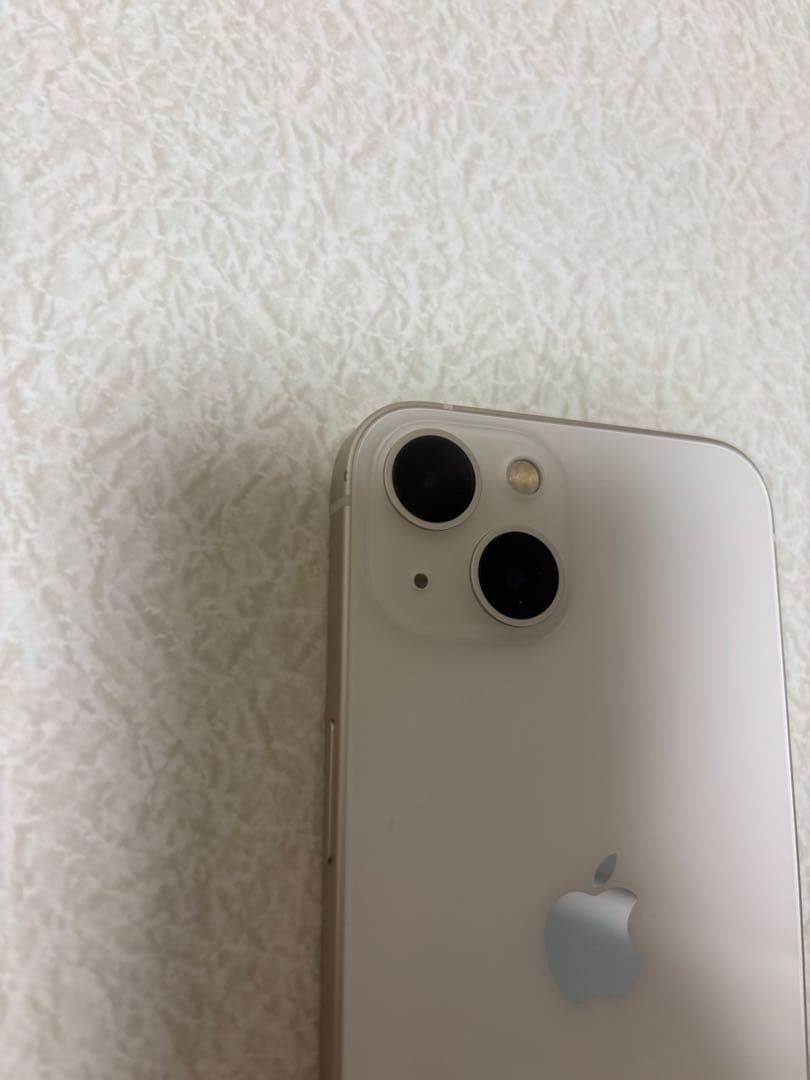 【画面美品/値下げ】iPhone13 Starlight 256GB+iFace