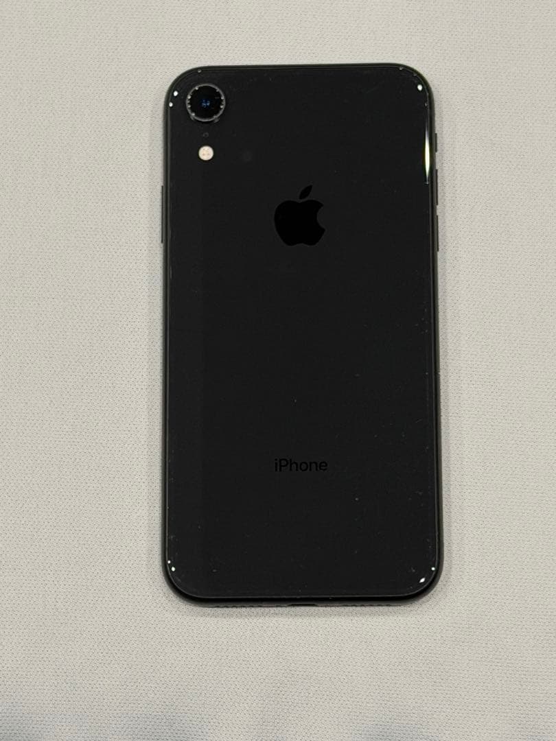 【美品】Apple iPhone XR ブラック 本体