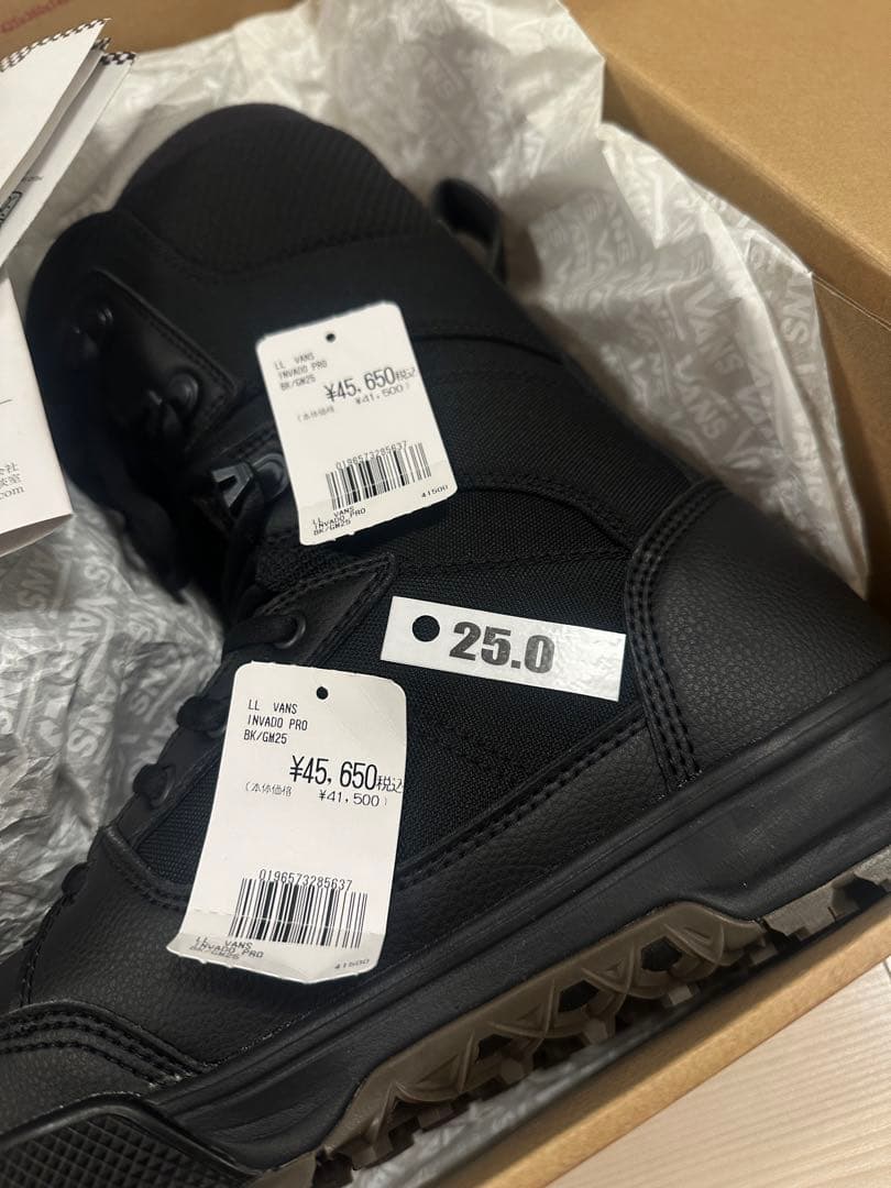 スノーボード vans invado pro 25cm