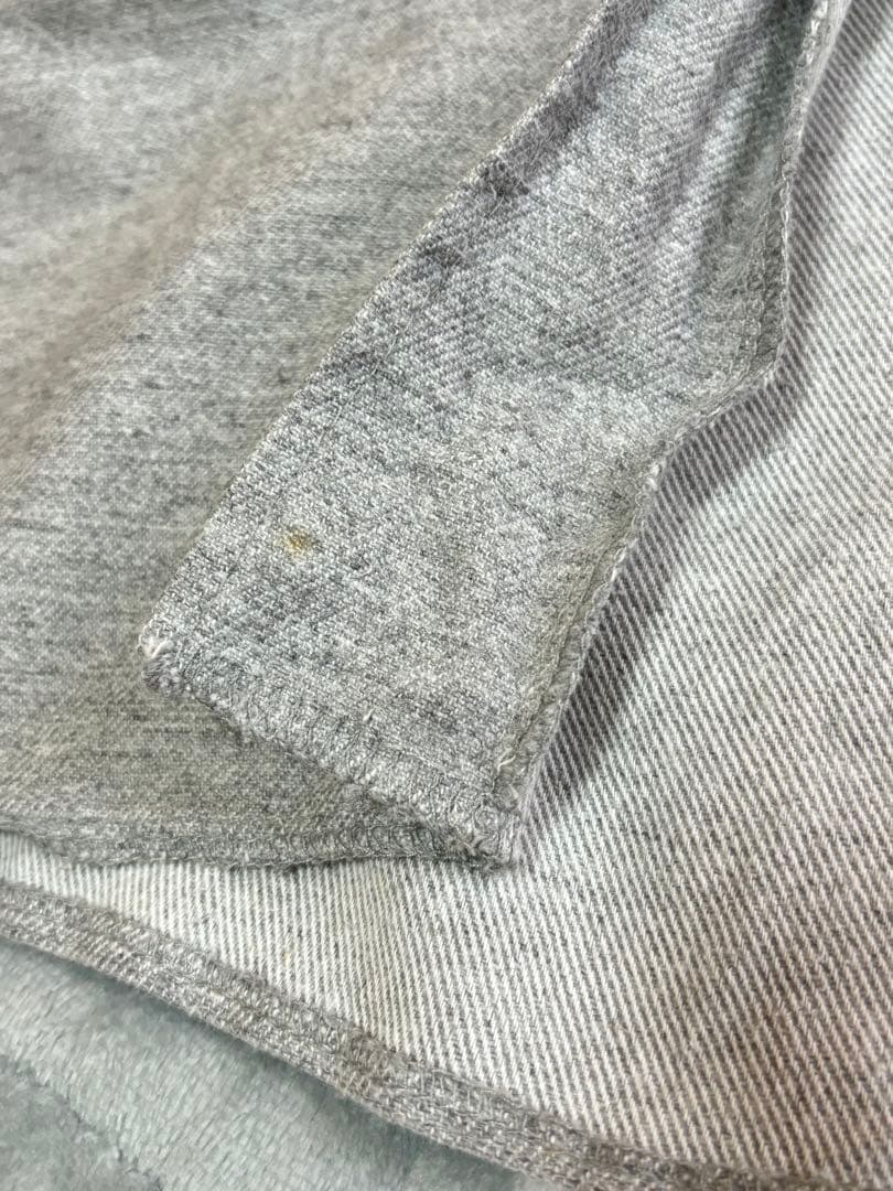 m&mエムアンドエム★鬼レア★1990年代 初期★ベースボールシャツ灰×赤L