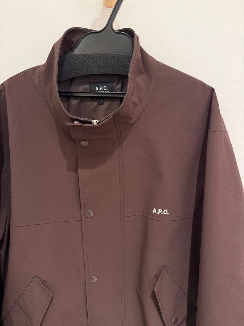 最終値下げ A.P.C SUTHERLAND ブルゾン ダークマロン サイズS