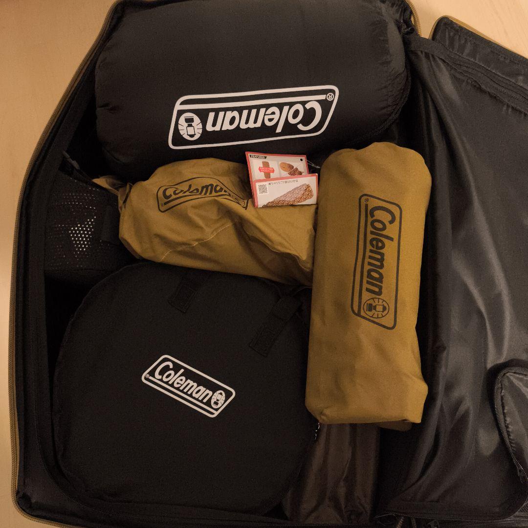 Coleman ソロキャンプスタートパッケージ カーキ