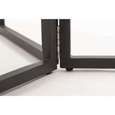 【メーカー直送】東谷 GDT-11MBフォールディングラウンドテーブル ブラウン