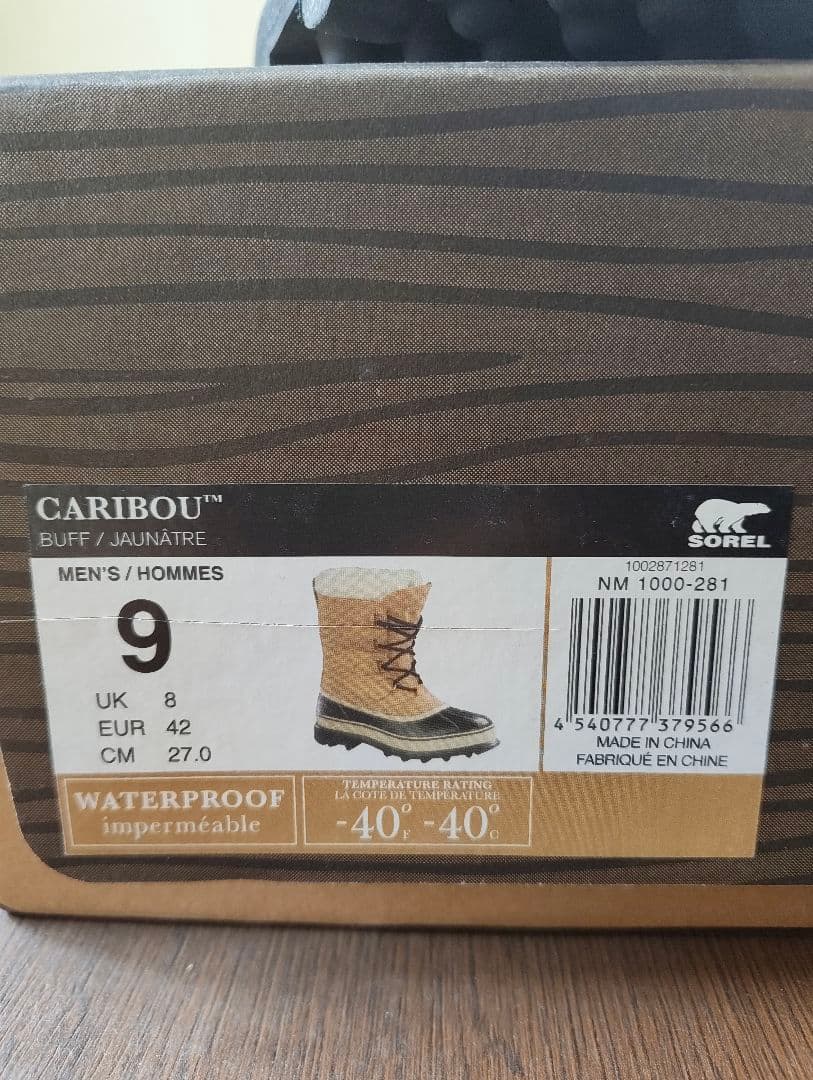 SOREL CARIBOUソレル カリブー27cm