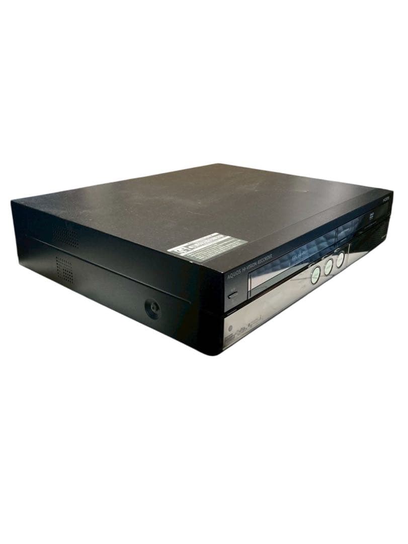 動作品シャープ HDD/DVD/VHS一体型レコーダー DV-ACV52