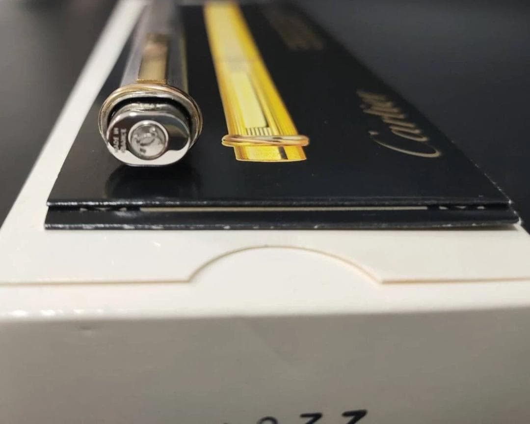 極美品 ヴィンテージ カルティエ トリニティ ボールペン シルバー