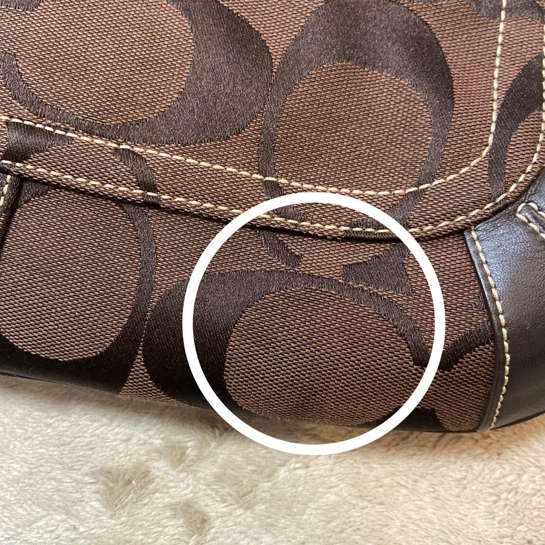 COACH ワンショルダーバッグ エルゴ シグネチャー 11257