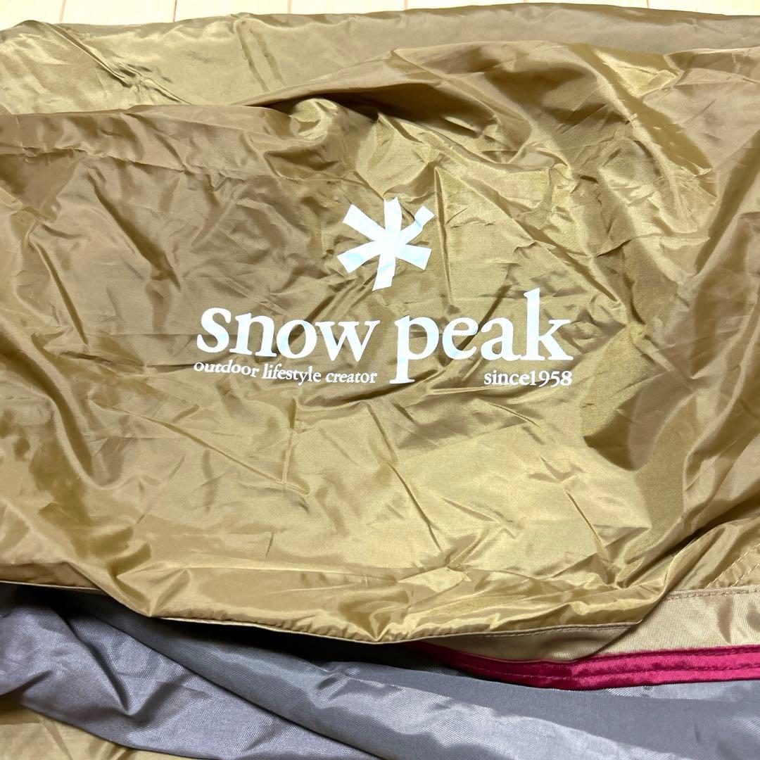 廃盤　希少　美品スノーピーク　L/Bトンネル　TP-512T-BG