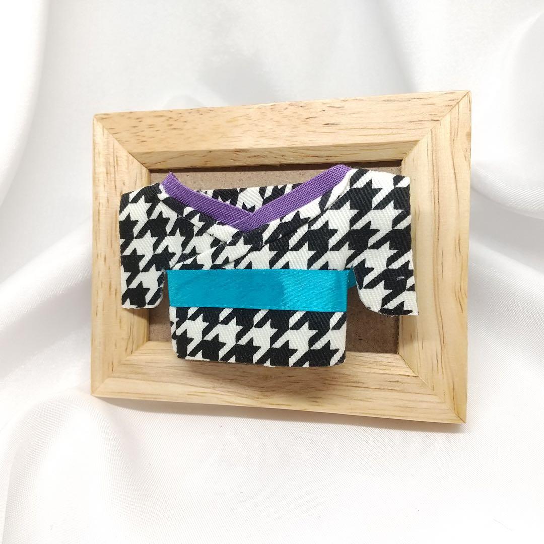 A233【USER_雪の風様】にじパペサイズ ぬい服 オーダー サロペットセット